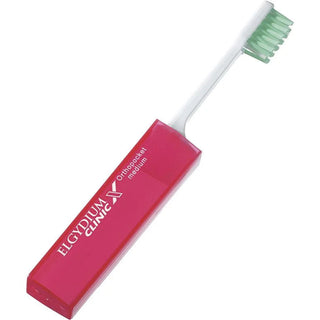 Elgydium Clinic X Ortho Pocket Escova de Dentes Ortodôntica Vermelha