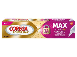 Crema fijadora y reconfortante Corega Power Max 40 g