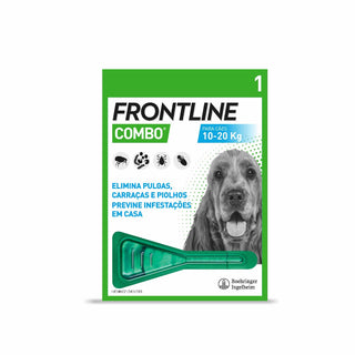 Frontline Combo Cão 10-20kg Solução para Unção Punctiforme 134ml 1 Pipeta