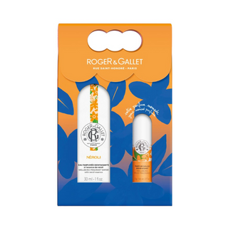 Roger & Gallet Coffret Água Perfumada Néroli 30ml + Perfume Sólido 5g