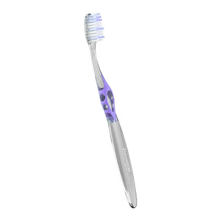 Cepillo de dientes interactivo Elgydium, morado mediano