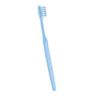Cepillo de dientes de ortodoncia para adultos Elgydium Clinic X Azul