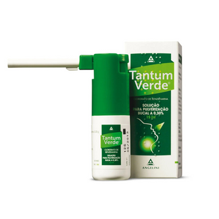 Tantum Verde, 3 Mg/ml-15ml x 1 Solução Pulv Bucal