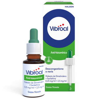 Vibrocil 0,25/2,5 Mg/ml 15 ml Solução Nasal Conta-Gotas