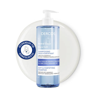 Vichy Dercos Champô Tratamento Fortificante Mineral Suave 400ml