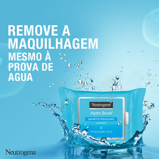 Neutrogena Hydro Boost Pack 2 Toalhitas De Limpeza Facial 25 Unidades