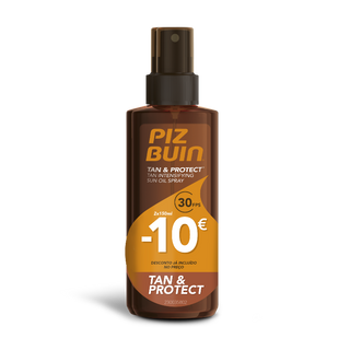 Piz Buin Tan & Protect Duo Oil SPF30 Spray Bronceador Solar 2x150ml