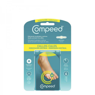 Parche hidratante continuo para callos Compeed 6 unidades