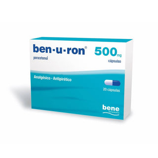 Ben-U-Ron 500mg 20 Cápsulas