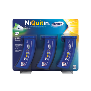 Niquitin Menta 4mg 60 Comprimidos para Chupar