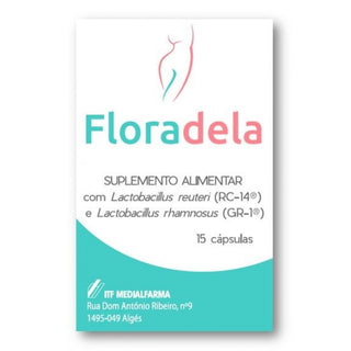 Floradela Estirpes Bacterianas 15 Cápsulas