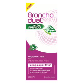 Jarabe para la tos Bronchodual de alivio rápido 200 ml