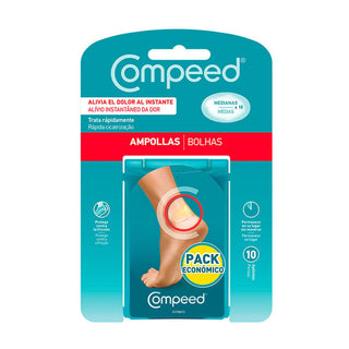Parche Compeed para ampollas medianas, 10 unidades