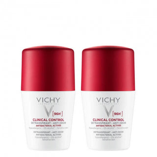 Vichy Pack Desodorante Antitranspirante 96H Control Clínico 2x50ml