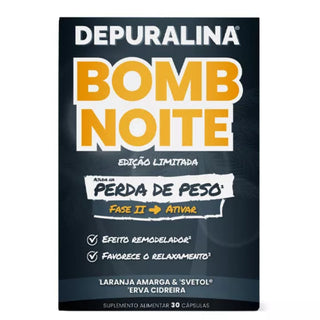 Depuralina Bomb Noite 30 Cápsulas