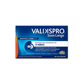 Valdispro Natur Sono Longo 30 Comprimidos