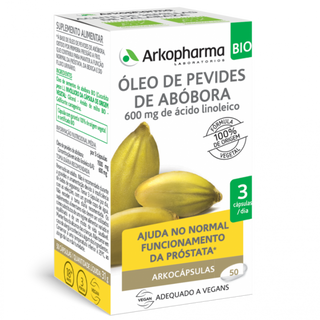 Arkocápsulas Aceite de Semilla de Calabaza Orgánico 50 Cápsulas