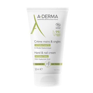 A-Derma Crema Hidratante Manos y Uñas 50ml