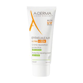 A-Derma Epitheliale AH Ultra Creme Reparador Antimarcas FPS50 100ml