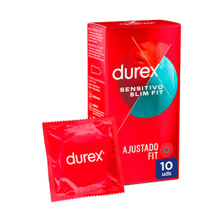 Durex Sensitivo Slim Fit Preservativos 10 Unidades