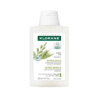 Champú de avena orgánico para el cabello Klorane 200 ml