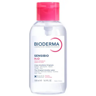 Agua Micelar Bioderma Sensibio H2O Bomba Inversa 500 ml