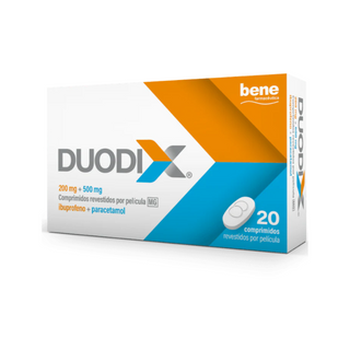 Duodix 200 mg + 500 mg Blíster 20 Comprimidos