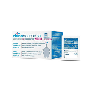 Rhinodouche Sal Júnior Saquetas Lavagem Nasal 2,5g 40 Unidades