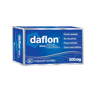 Daflon 500mg 60 Comprimidos Revestidos