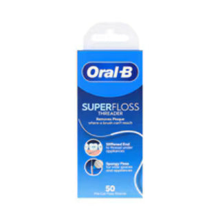 Oral B SuperFloss Fio Dentário 50 Unidades