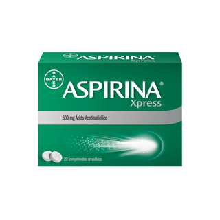 Aspirina Xpress 500mg 20 Comprimidos