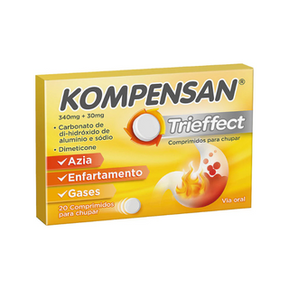 Kompensan Trieffect 60 Comprimidos Masticables
