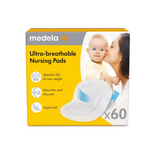 Discos absorbentes ultra transpirables Medela (60 unidades)
