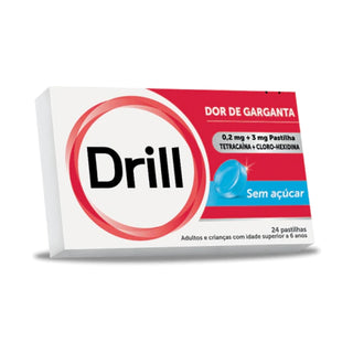 Drill sin azúcar, 0,2/3 mg, 24 comprimidos