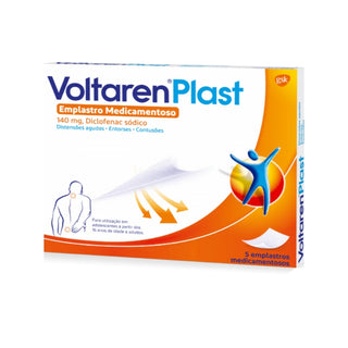 Voltaren Plast 140mg 5 emplastros
