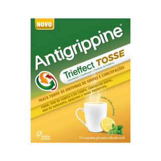 Antigrippine Trieffect Tos 500/10/200 mg 10 sobres