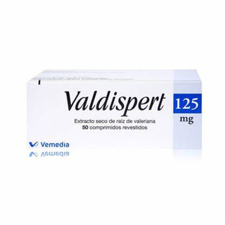 Valdispert 125mg 50 Comprimidos Revestidos