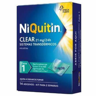 Nicorette Invisipatch 14 parches transdérmicos 25mg/16h