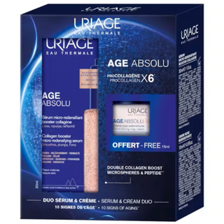 Uriage Age Absolu Sérum Booster Micro-Redensificante 30ml + OFERTA Creme 15ml