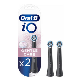 Recambio Oral B iO Gentle Care Negro 2 Unidades