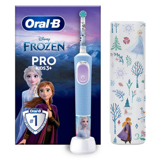 Oral B Escova de Dentes Elétrica Vitality Pro Kids 3+ Frozen Viagem