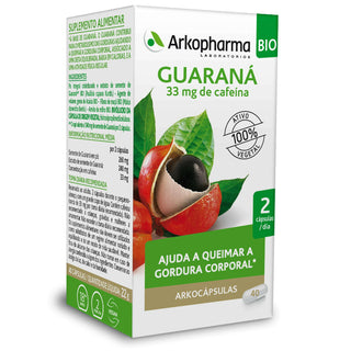 Arkopharmaguarana Bio 40 Cápsulas