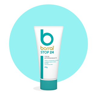 Barral Stop 24 Creme Antiperspirante 40g