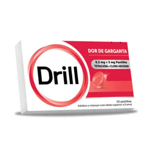 Drill, 3/0,2mg 24 Pastilhas
