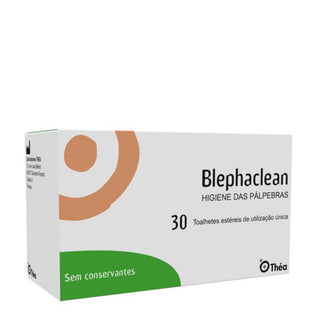 Blephaclean Toalhetes Estéreis Palpebrais 30 Unidades