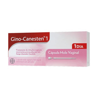 Gino-Canesten 500 mg 1 cápsula vaginal blanda