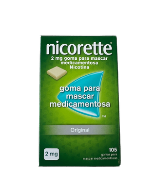Nicorette 2 Mg sabor original 105 gomas