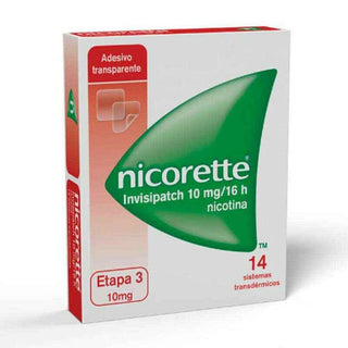 Nicorette Invisipatch 14 sistemas transdérmicos 10mg/16h