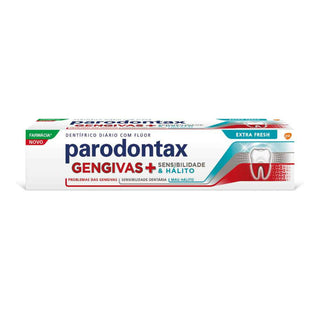 Parodontax Gengivas + Sensibilidade & Hálito Extra Fresh 75ml