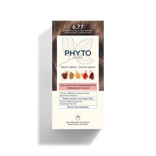 Phyto Phytocolor Tinte Permanente 6.77 Castaño Claro Capuchino